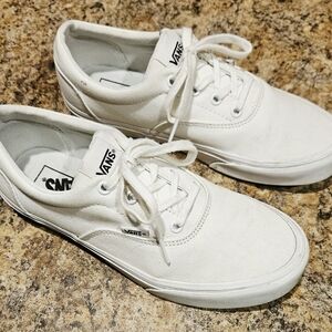 Vans Doheny Women's White Sneakers SIZE 9.5